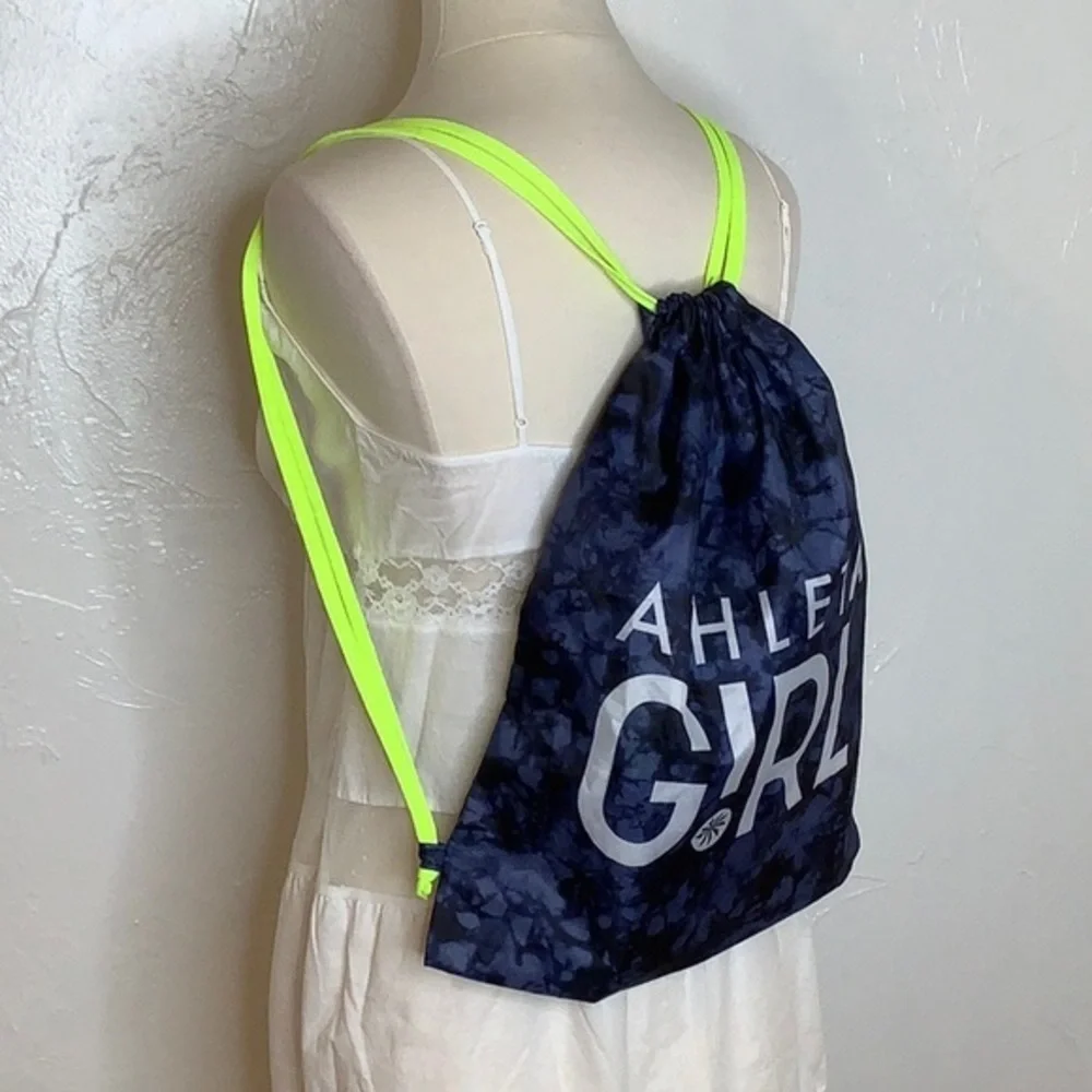 Athlete tie dye backpack drawstring Size 15 X 13.5